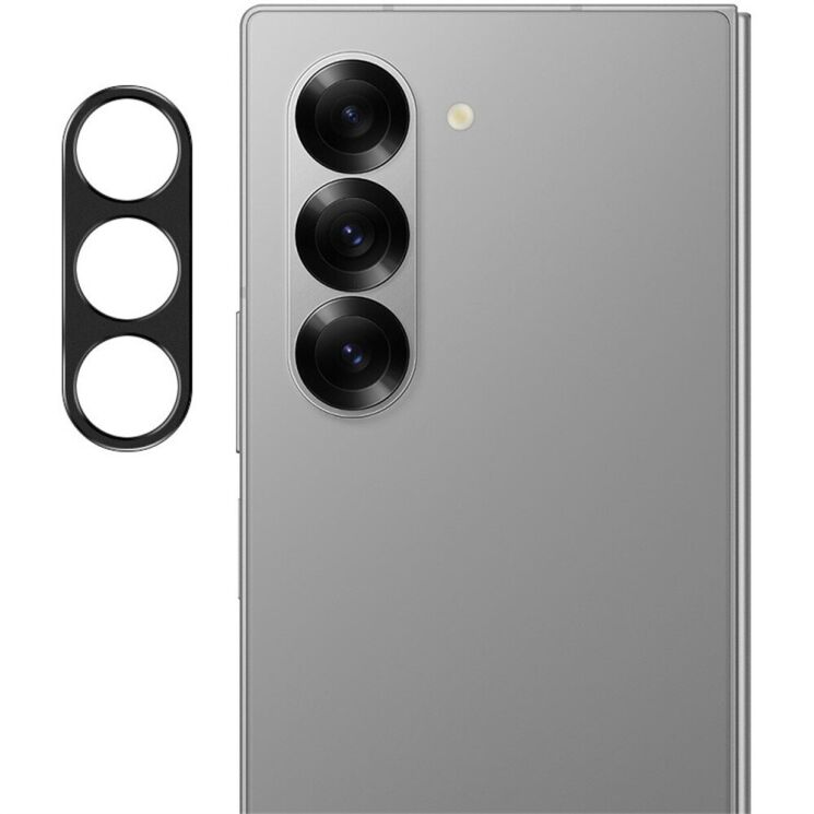 Захисна рамка IMAK Camera Styling для Samsung Galaxy Fold 6 - Black: фото 1 з 11