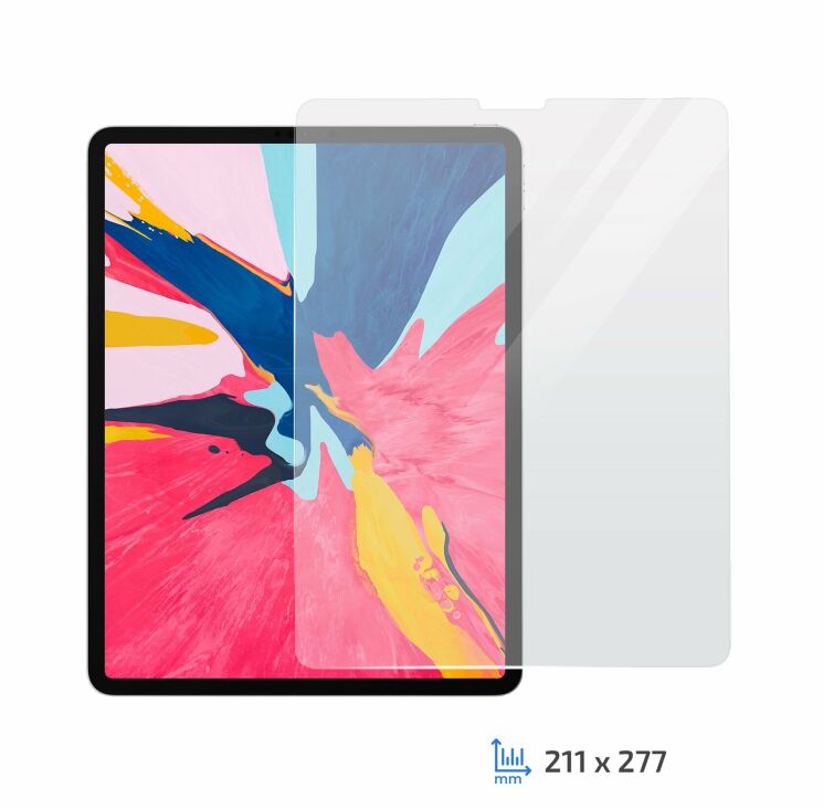 Захисне скло 2E HD Clear Glass для Apple iPad Pro 12.9 (2020): фото 2 з 5
