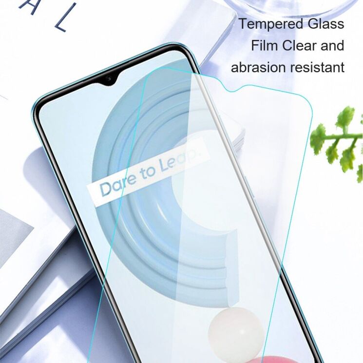 Защитное стекло AMORUS Ultra Clear для Realme C35 - Transparent: фото 4 из 9