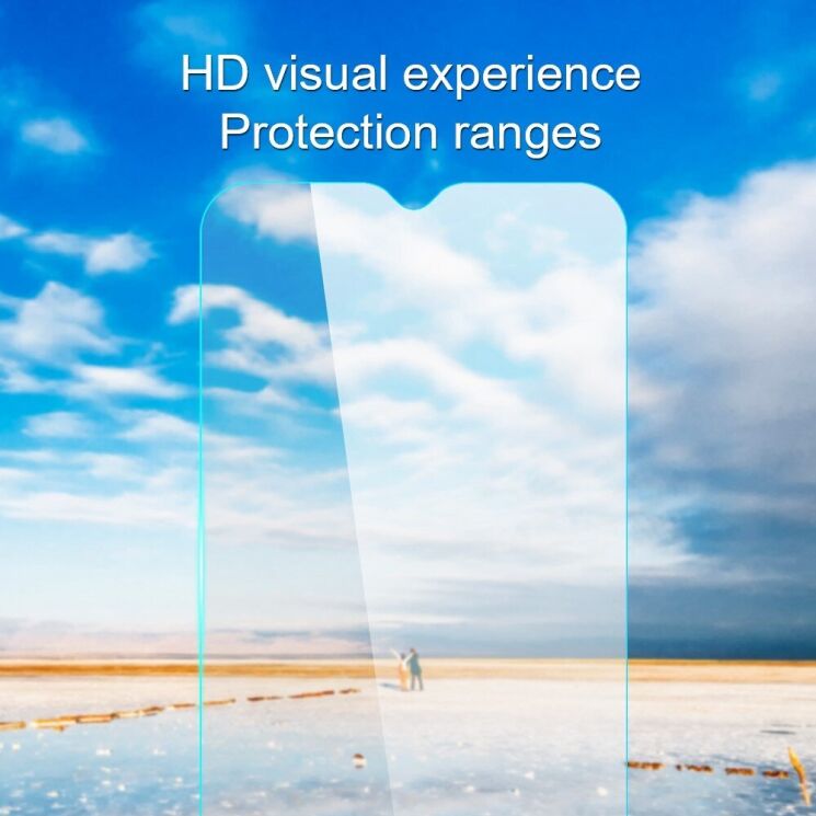 Защитное стекло AMORUS Ultra Clear для Realme C35 - Transparent: фото 3 из 9
