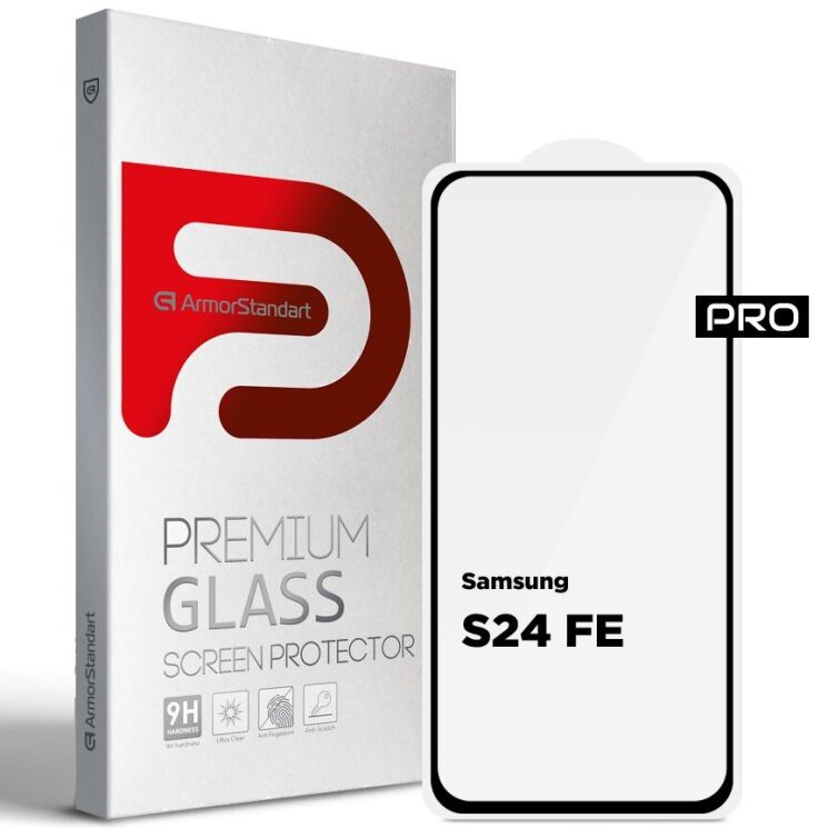 Защитное стекло ArmorStandart Pro 5D для Samsung Galaxy S24 FE (S721) - Black: фото 1 из 7