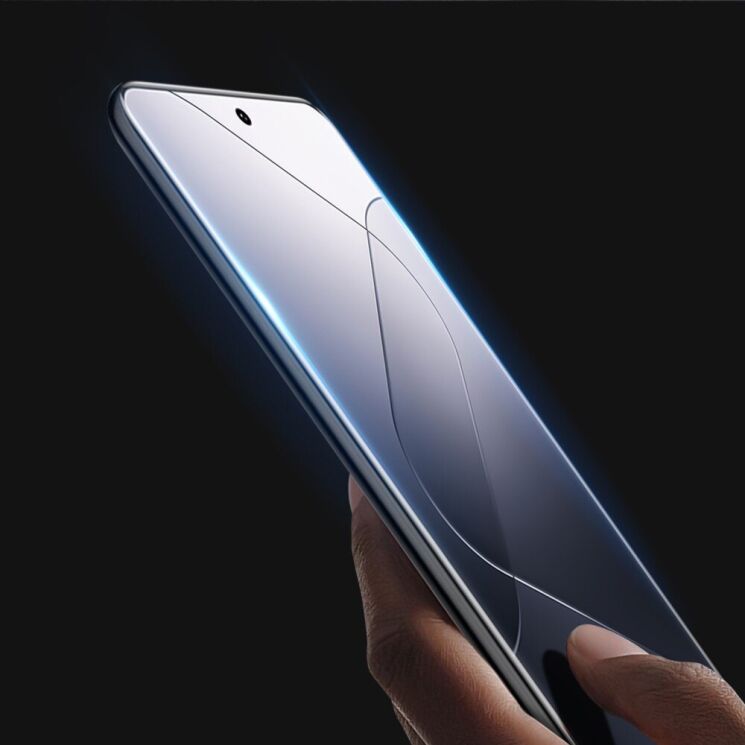Защитное стекло DUX DUCIS Full Coverage для Xiaomi 14 Pro - Black: фото 6 из 9