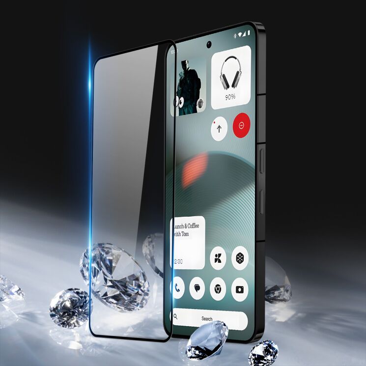 Захисне скло DUX DUCIS Full Glue для Nothing Phone (3) - Black: фото 4 з 9