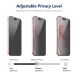 Защитное стекло HAT PRINCE Anti-Spy для Apple iPhone 15 - Black (339965B). Фото 4 из 8