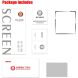 Защитное стекло HAT PRINCE Full Glue Cover для Samsung Galaxy Flip 8 - Black (423544B). Фото 8 из 8
