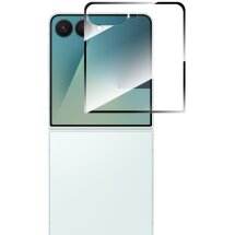 Защитное стекло HAT PRINCE Full Glue Cover для Samsung Galaxy Flip 8 - Black: фото 1 из 8