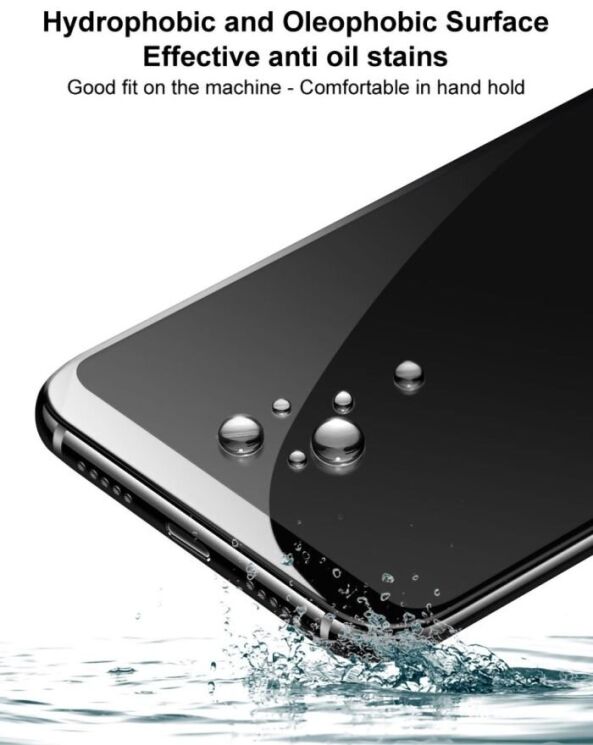 Защитное стекло IMAK 3D Curved Full Covering для Realme 12 5G - Black: фото 6 из 8