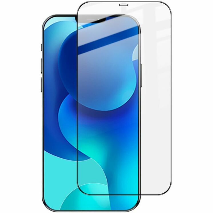 Захисне скло IMAK 5D Pro+ Full Glue для Apple iPhone 12 Pro Max - Black: фото 1 з 10
