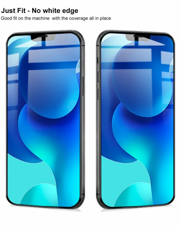Захисне скло IMAK 5D Pro+ Full Glue для Apple iPhone 12 Pro Max - Black: фото 4 з 10