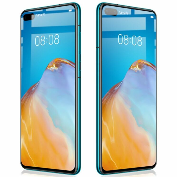 Защитное стекло IMAK Full Protect для Huawei P40 - Black: фото 3 из 12