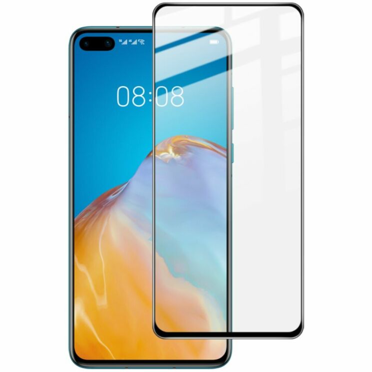 Защитное стекло IMAK Full Protect для Huawei P40 - Black: фото 1 из 12