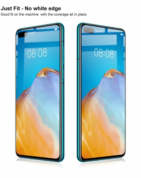 Защитное стекло IMAK Full Protect для Huawei P40 - Black: фото 7 из 12