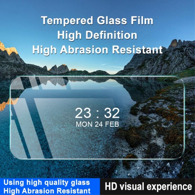 Защитное стекло IMAK H Screen Guard для Apple iPhone 15 Pro - Transparent: фото 4 из 10
