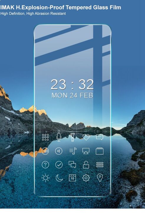 Защитное стекло IMAK H Screen Guard для Xiaomi Poco F4 / Redmi K40S: фото 7 из 13