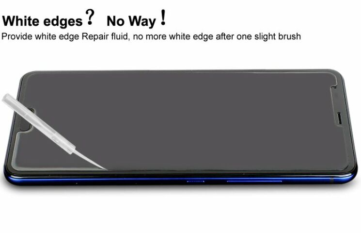 Защитное стекло IMAK H Screen Guard для Xiaomi Redmi Note 9 / Redmi 10X + ГЕЛЬ - Transparent: фото 8 из 15