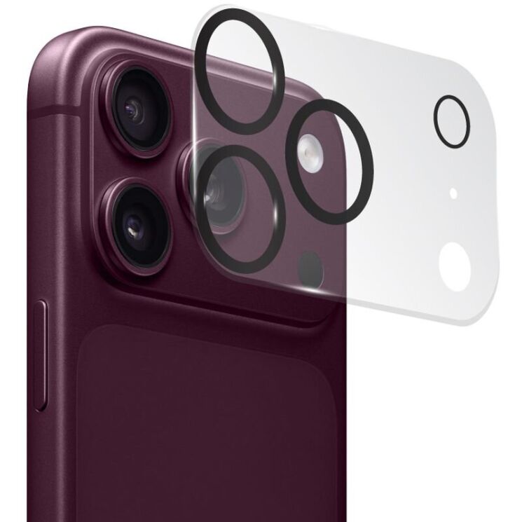 Захисне скло Intaleo Camera Lens для iPhone 18 Pro - Black: фото 2 з 4