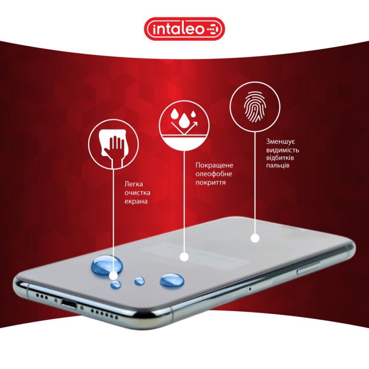 Защитное стекло Intaleo Full Glue для OPPO A3x / A3 / A40m - Black: фото 7 из 9