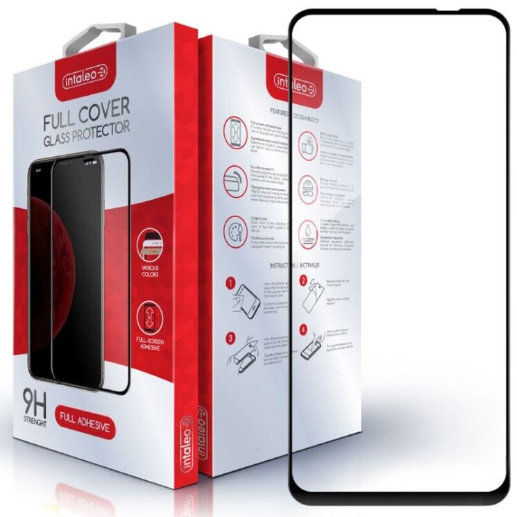 Защитное стекло Intaleo Full Glue для OPPO A3x / A3 / A40m - Black: фото 1 из 9