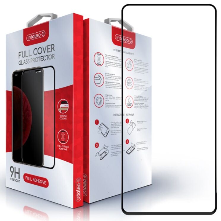 Защитное стекло Intaleo Full Glue для Xiaomi Redmi Note 13 5G - Black: фото 1 из 9
