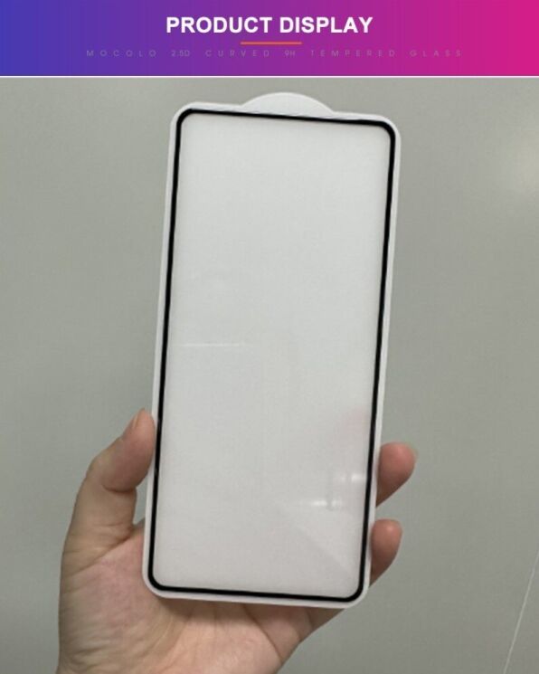 Защитное стекло MOCOLO Full Glue Cover для OnePlus Nord CE 4 Lite - Black: фото 10 из 10