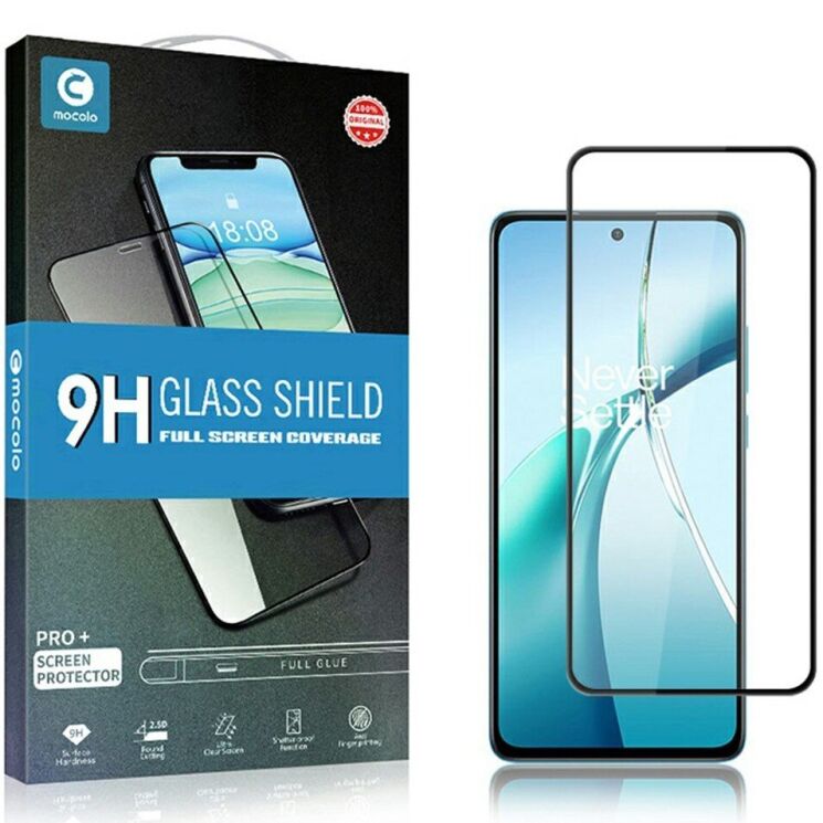 Защитное стекло MOCOLO Full Glue Cover для OnePlus Nord CE 4 Lite - Black: фото 3 из 10