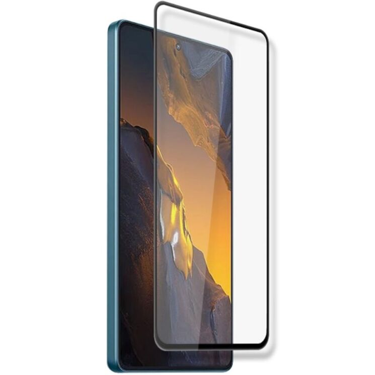 Защитное стекло MOCOLO Full Glue Cover для Xiaomi Poco F5 / Redmi Note 12 Turbo - Black: фото 2 из 11