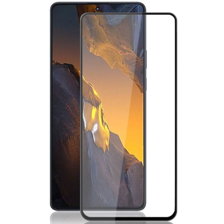 Защитное стекло MOCOLO Full Glue Cover для Xiaomi Poco F5 / Redmi Note 12 Turbo - Black: фото 1 из 11