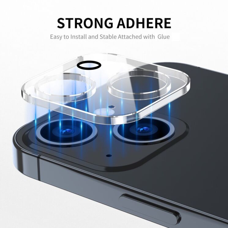 Защитное стекло на камеру ENKAY Camera Lens для Apple iPhone 14: фото 3 из 7