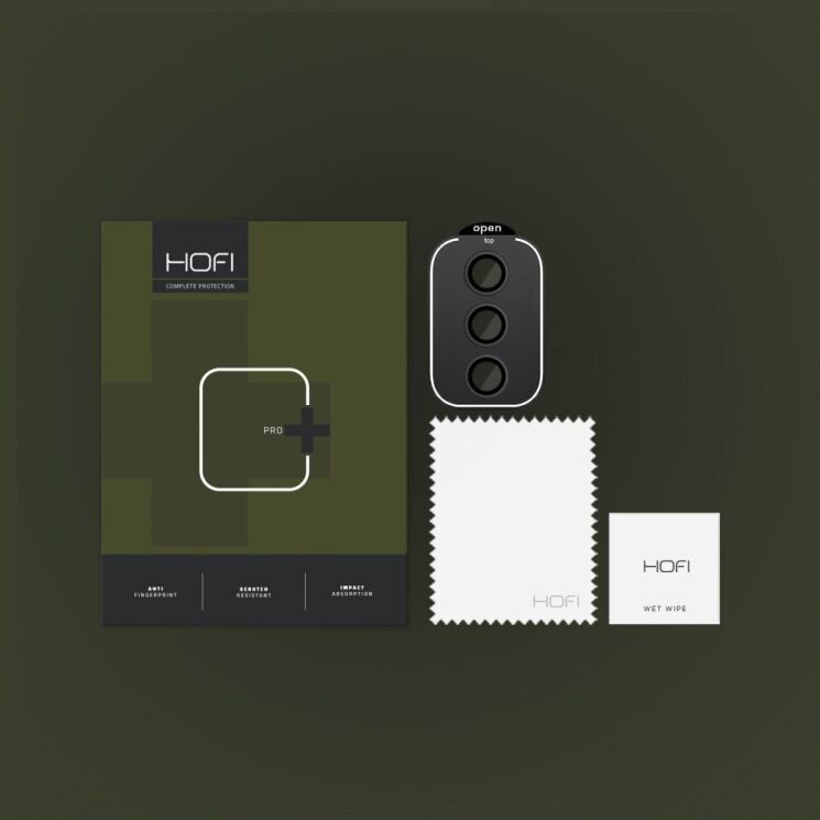Захисне скло на камеру HOFI Camring Pro+ для Samsung Galaxy S24 (S921) - Black: фото 2 з 2