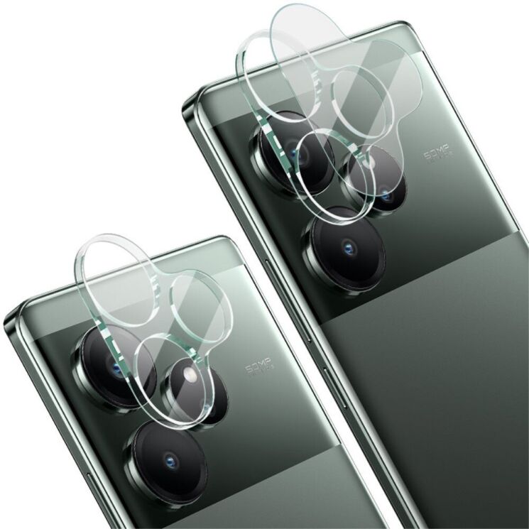 Защитное стекло на камеру IMAK Integrated Lens Protector для Realme GT 6: фото 3 из 8