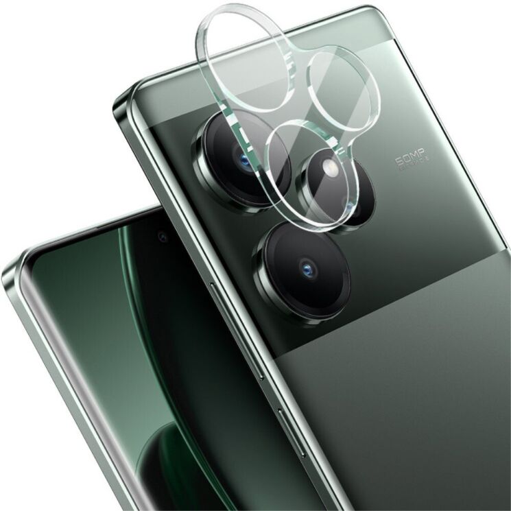 Защитное стекло на камеру IMAK Integrated Lens Protector для Realme GT 6: фото 2 из 8