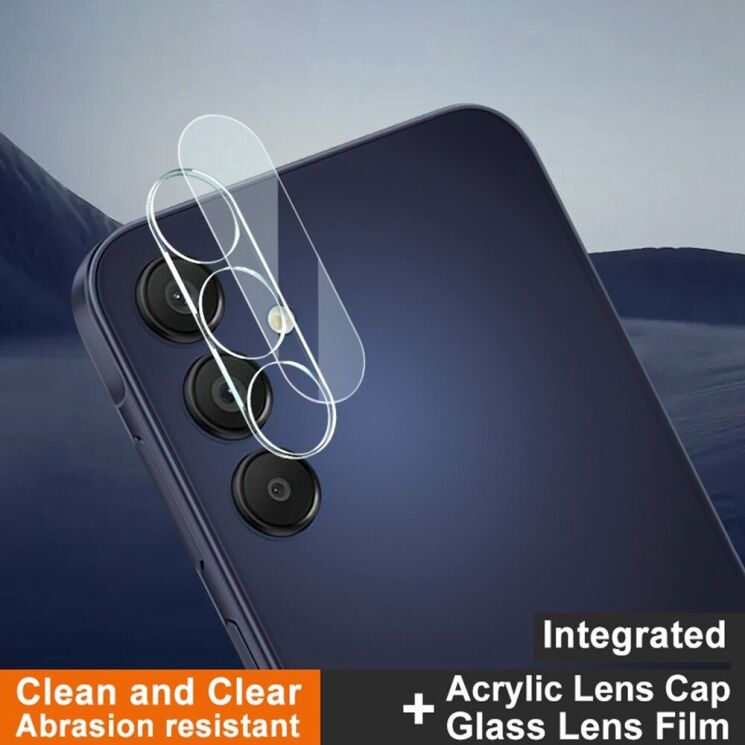 Защитное стекло на камеру IMAK Integrated Lens Protector для Samsung Galaxy A16 (A165): фото 3 из 9
