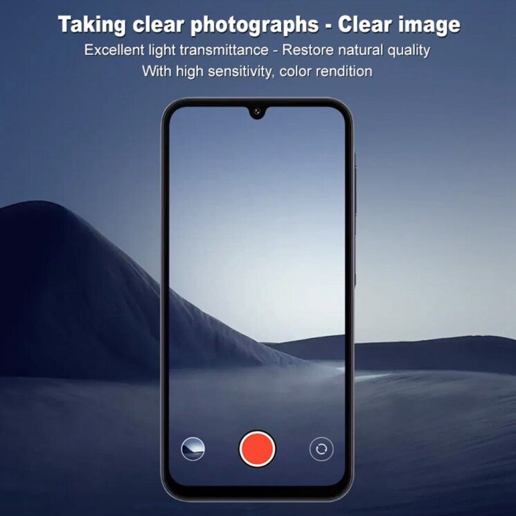 Защитное стекло на камеру IMAK Integrated Lens Protector для Samsung Galaxy A16 (A165): фото 5 из 9