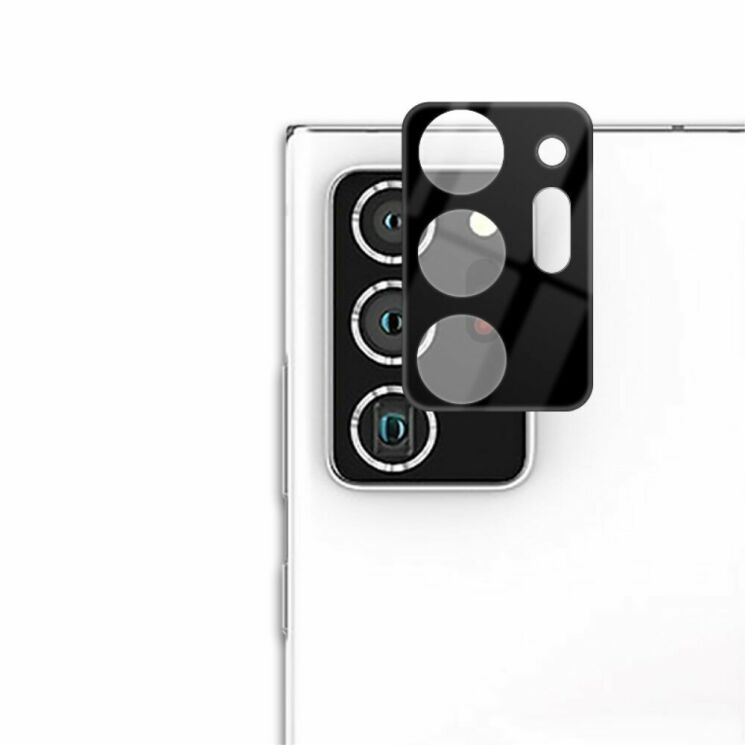 Защитное стекло на камеру MOCOLO Lens Protector для Samsung Galaxy Note 20 Ultra (N985) - Black: фото 1 из 7