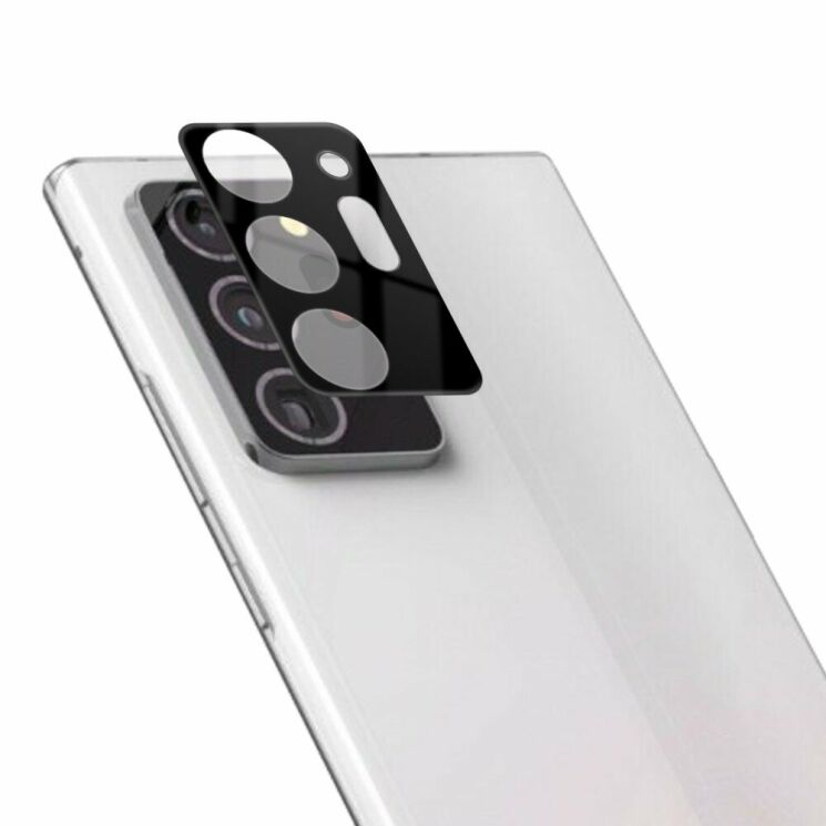 Защитное стекло на камеру MOCOLO Lens Protector для Samsung Galaxy Note 20 Ultra (N985) - Black: фото 3 из 7