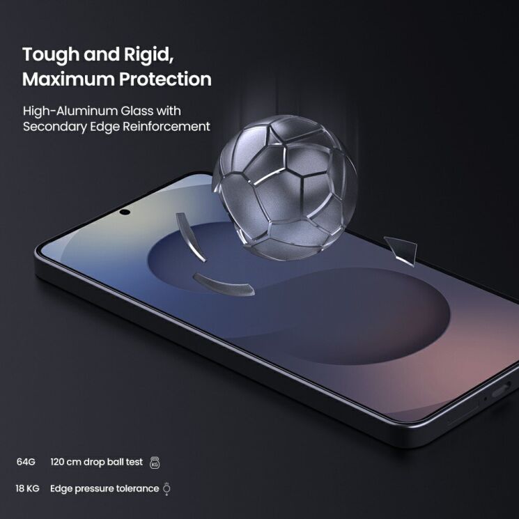 Защитное стекло NILLKIN Amazing H+ Pro AR Tempered Glass для Samsung Galaxy S26 Plus: фото 10 из 15