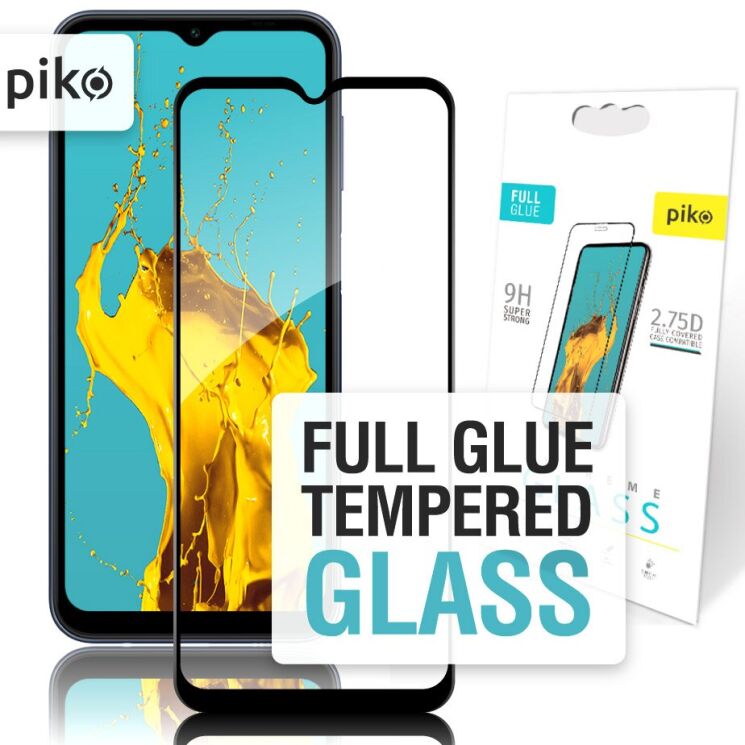 Защитное стекло Piko Full Glue для Samsung Galaxy M14 (M146) - Black: фото 1 из 5