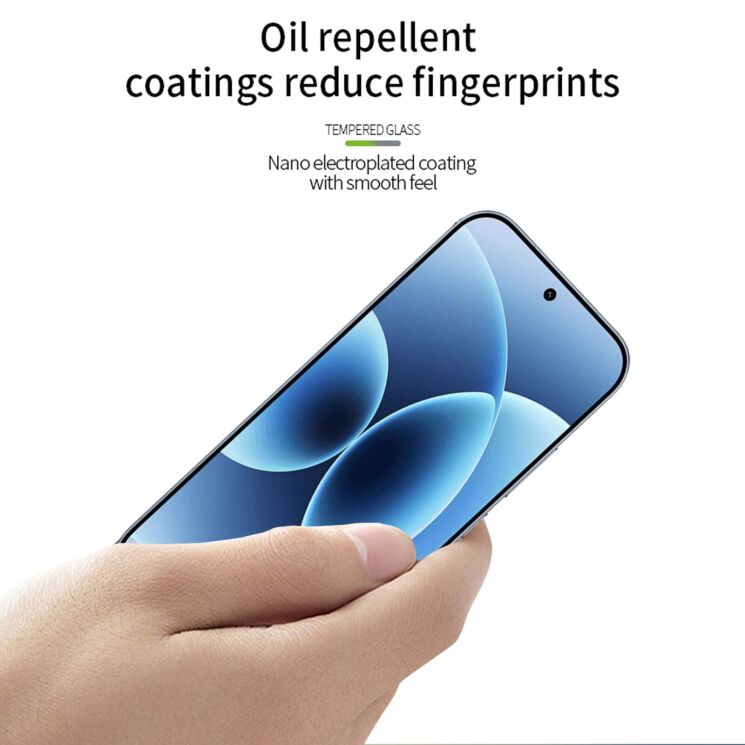 Защитное стекло PINWUYO Full Glue Cover для Xiaomi 17T Pro - Black: фото 5 из 9