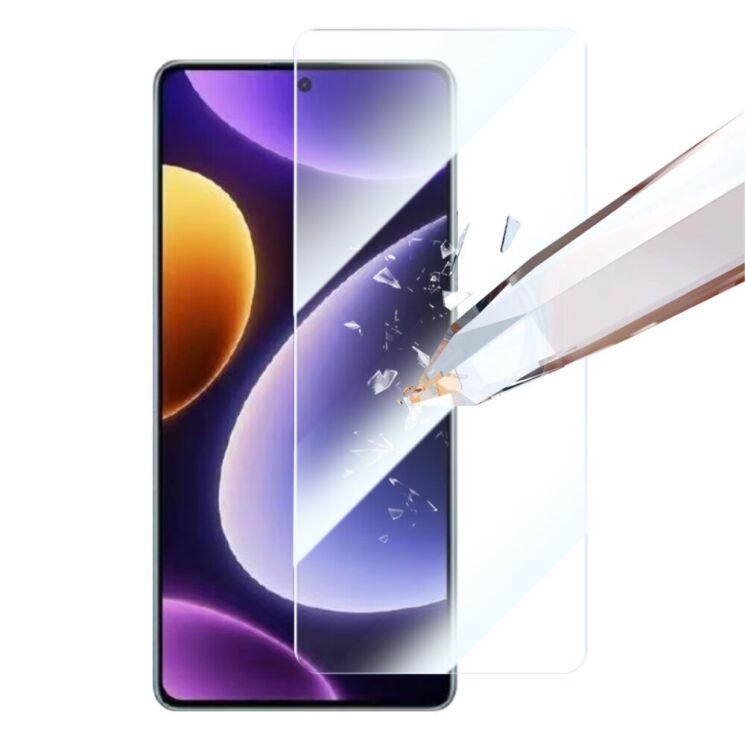 Защитное стекло RURIHAI Clear Glass для Xiaomi Poco F6 Pro - Transparent: фото 3 из 6