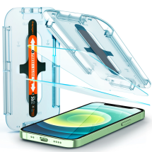 Комплект защитных стекол Spigen (SGP) Glas.tR EZ Fit для Apple iPhone 12 mini: фото 1 из 9