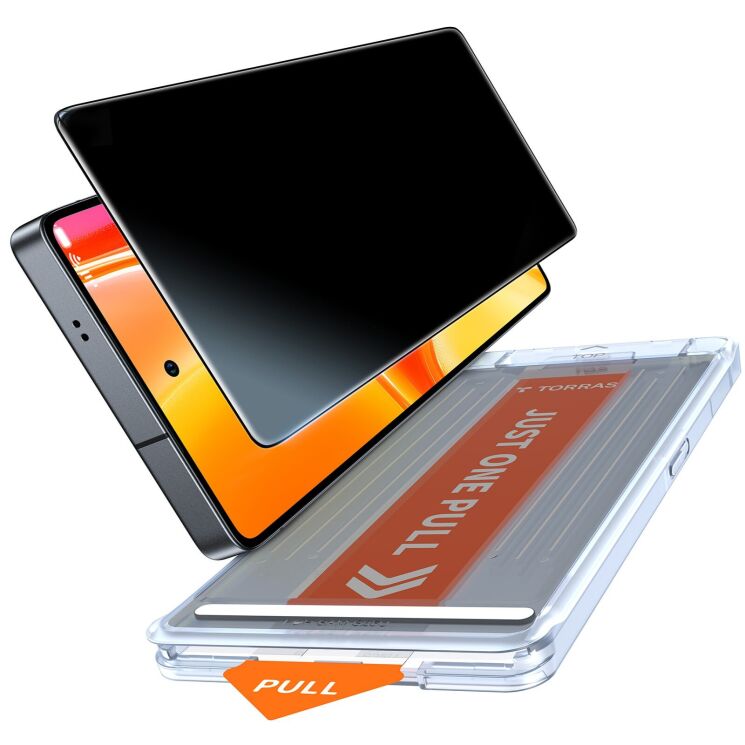 Захисне скло TORRAS GlassGo Privacy для Samsung Galaxy S26 Ultra - Black: фото 1 з 7