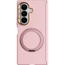 Защитный чехол ABEEL Silk Ring Magnetic (FF) для Samsung Galaxy Fold 8 Ultra - Light Pink: фото 1 из 8