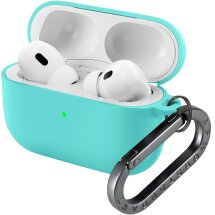 Защитный чехол ArmorStandart Hang Case для AirPods Pro 3 - Mint Green: фото 1 из 2