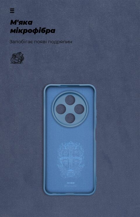 Защитный чехол ArmorStandart ICON Case для TECNO Spark 30C - Dark Blue: фото 4 из 8