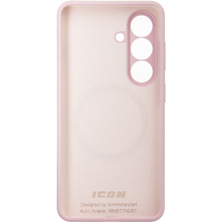 Защитный чехол ArmorStandart ICON2 MagSafe для Samsung Galaxy S26 (S942) - Chalk Pink: фото 2 из 2