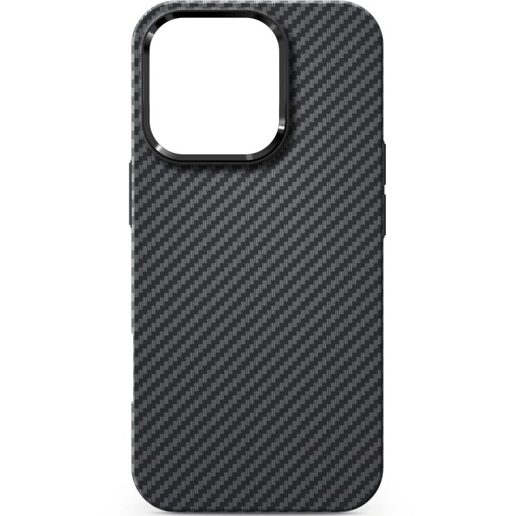 Защитный чехол ArmorStandart LikeCarbon2 MagCase для Apple iPhone 14 Pro - Black: фото 1 из 2