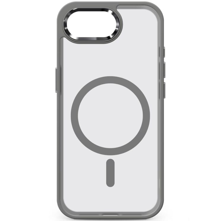 Защитный чехол ArmorStandart Unit MagSafe для Apple iPhone 16e - Titanium Grey: фото 1 из 7