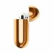 Защитный чехол BASEUS Shining Hook Case для Apple AirPods 1 / 2 - Gold (247310F). Фото 5 из 25