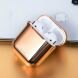Защитный чехол BASEUS Shining Hook Case для Apple AirPods 1 / 2 - Gold (247310F). Фото 7 из 25