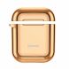 Защитный чехол BASEUS Shining Hook Case для Apple AirPods 1 / 2 - Gold (247310F). Фото 1 из 25